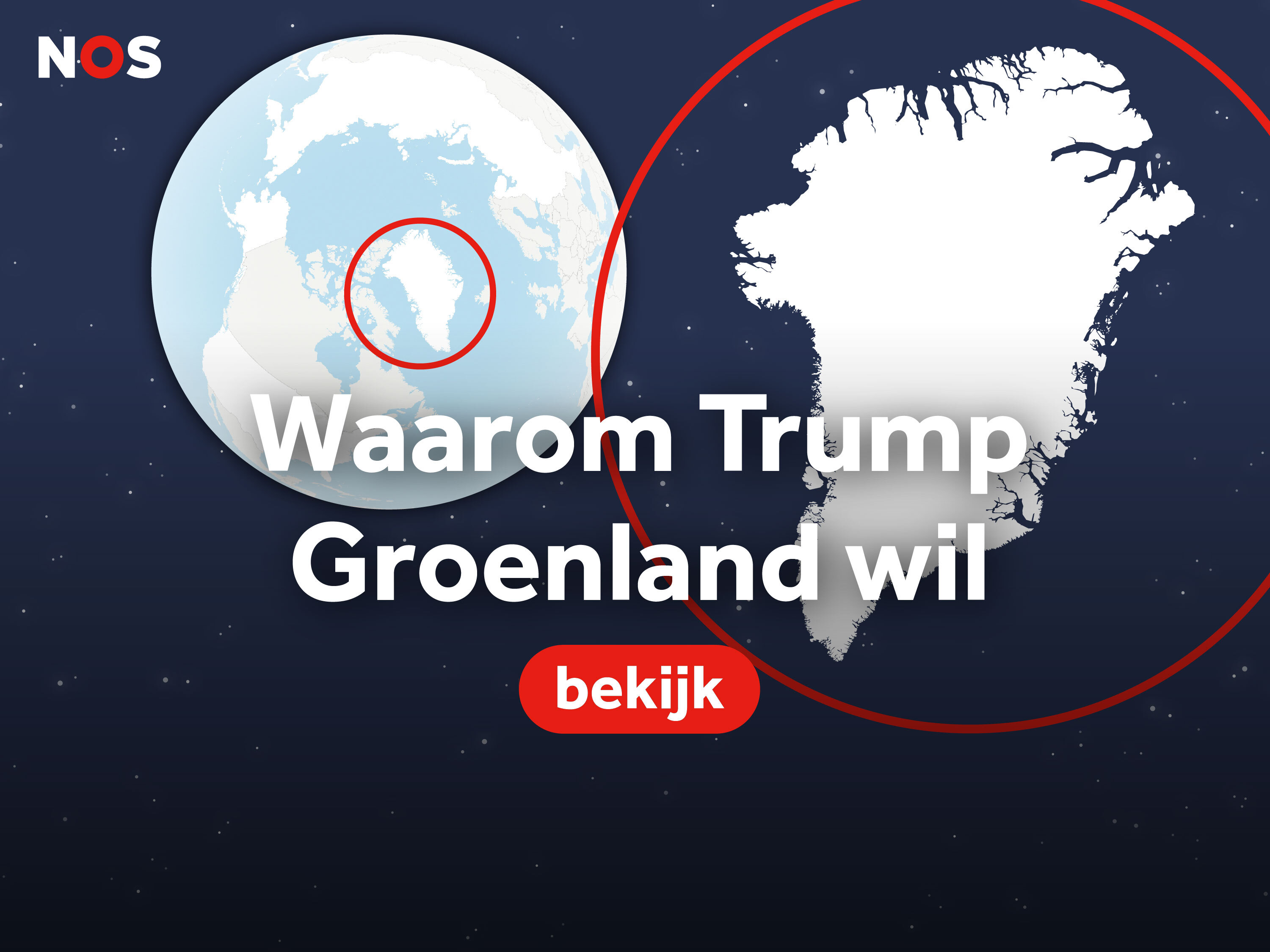 Waarom Trump Groenland wil